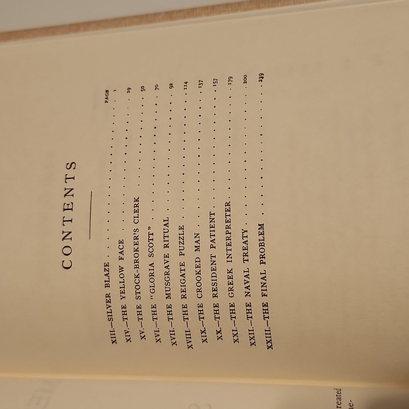 Memoirs of Sherlock Holmes book by Sir Arthur Conan Doyle - Picture 3 of 3